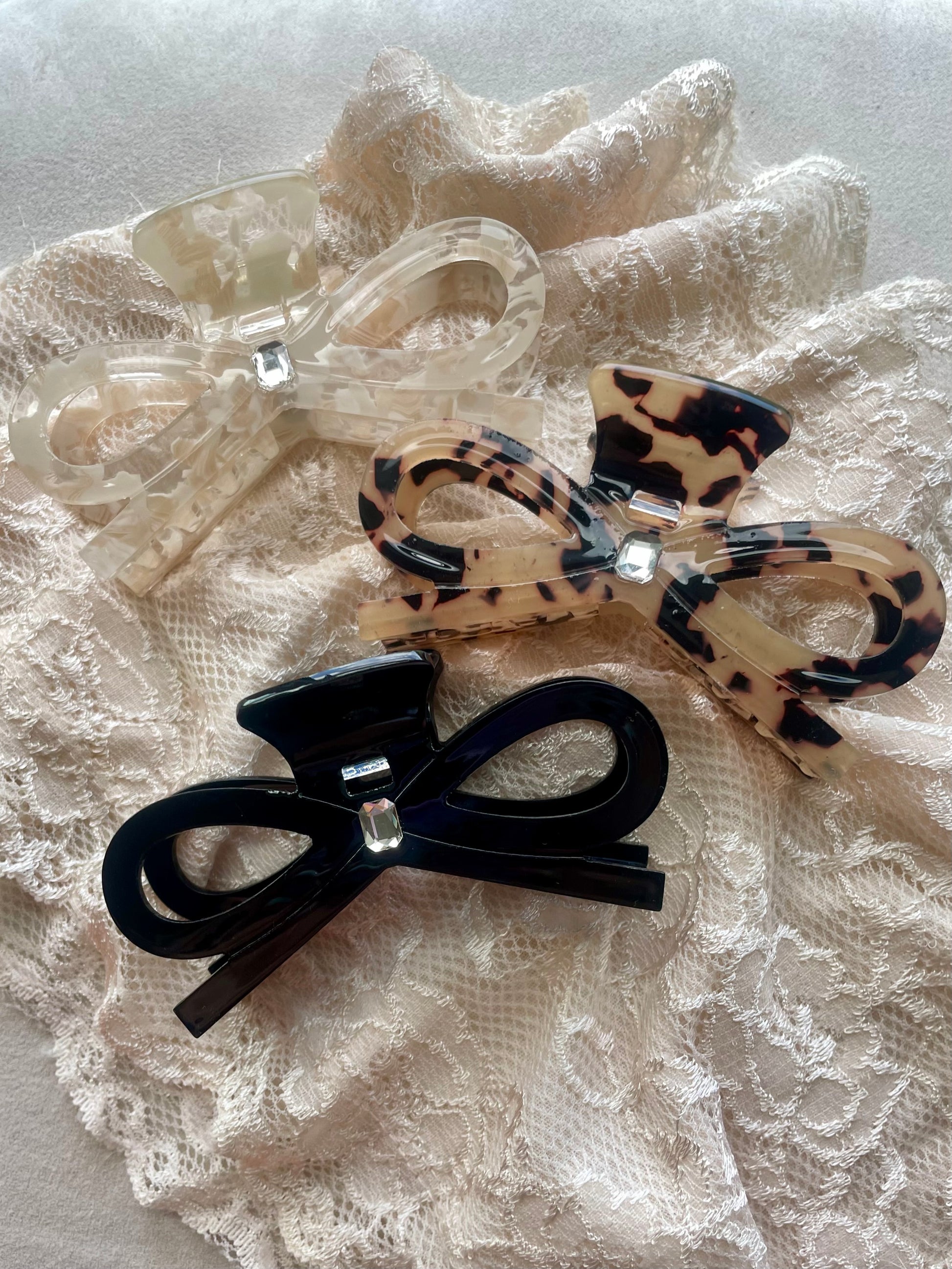 Bow Hair Clips